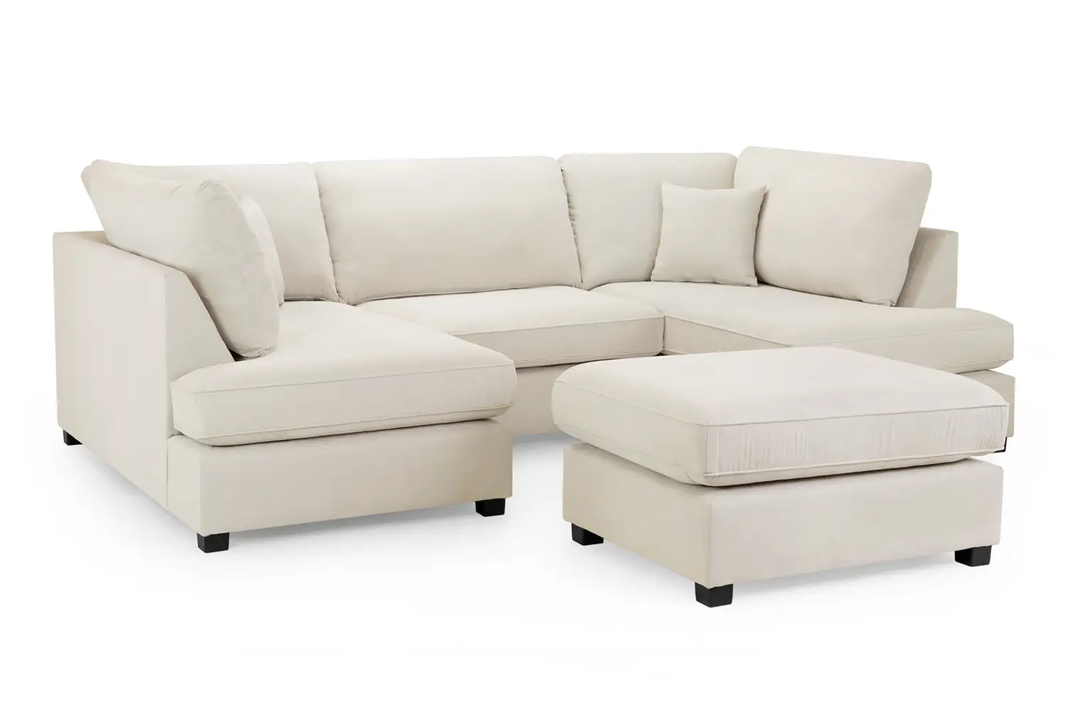 Carnaby Sofa Beige U Shape Corner 2